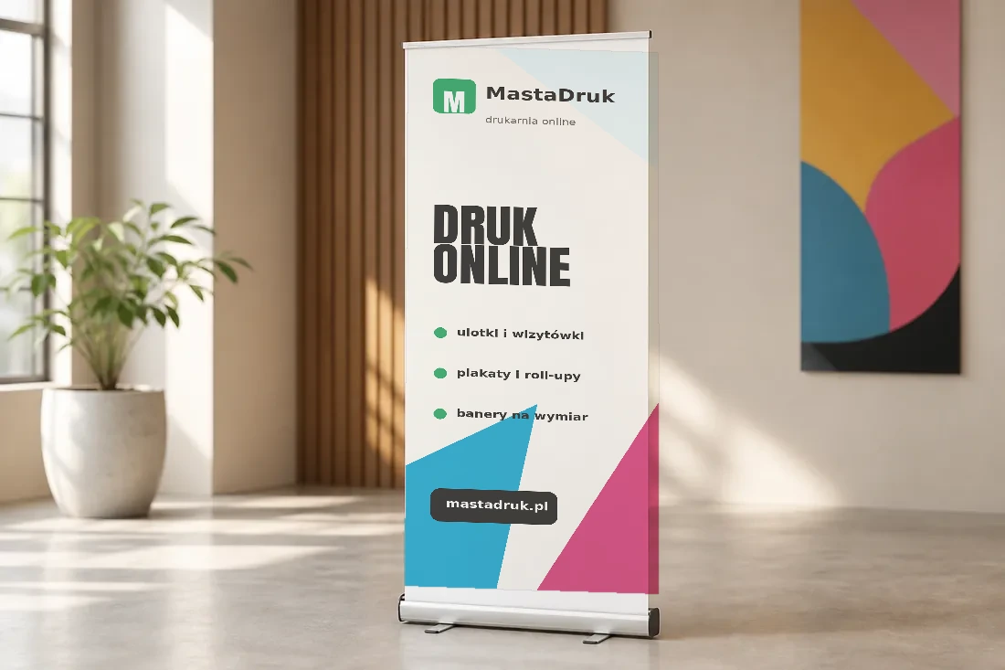 Roll-up - wizualizacja produktu